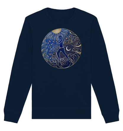 5 Elemente Qi Gong | Farbig | Organisches Unisex Sweatshirt - Deivi