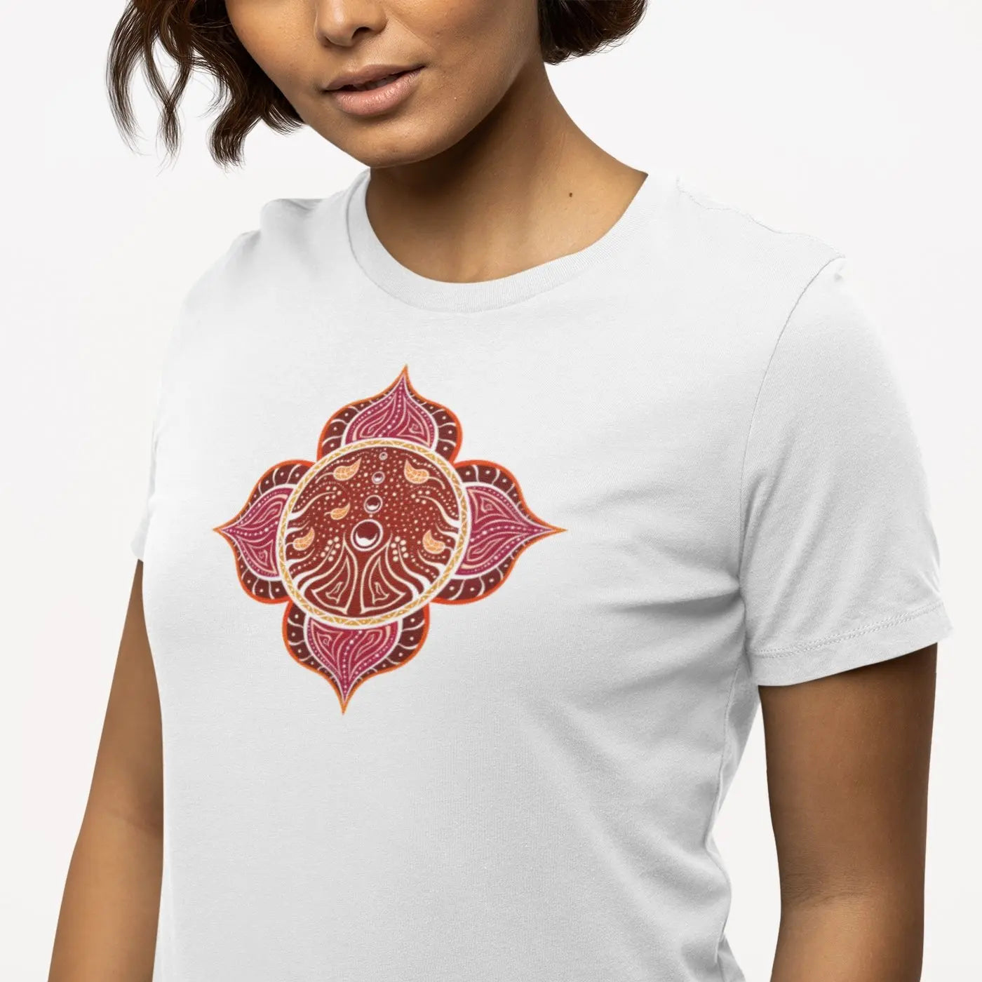 Muladhara Chakra | Organisches T-Shirt | Damen - Deivi