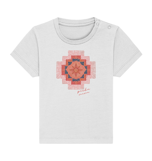 Pacha Mama Andenkreuz Baby T-Shirt aus Biobaumwolle