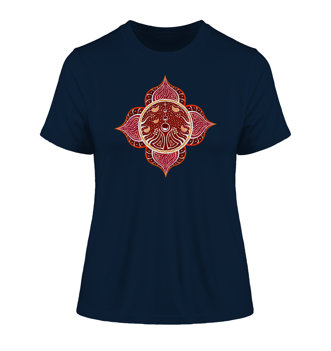 Wurzelchakra T-Shirt | Muladhara Chakra T-Shirt | Organisches T-Shirt | Damen