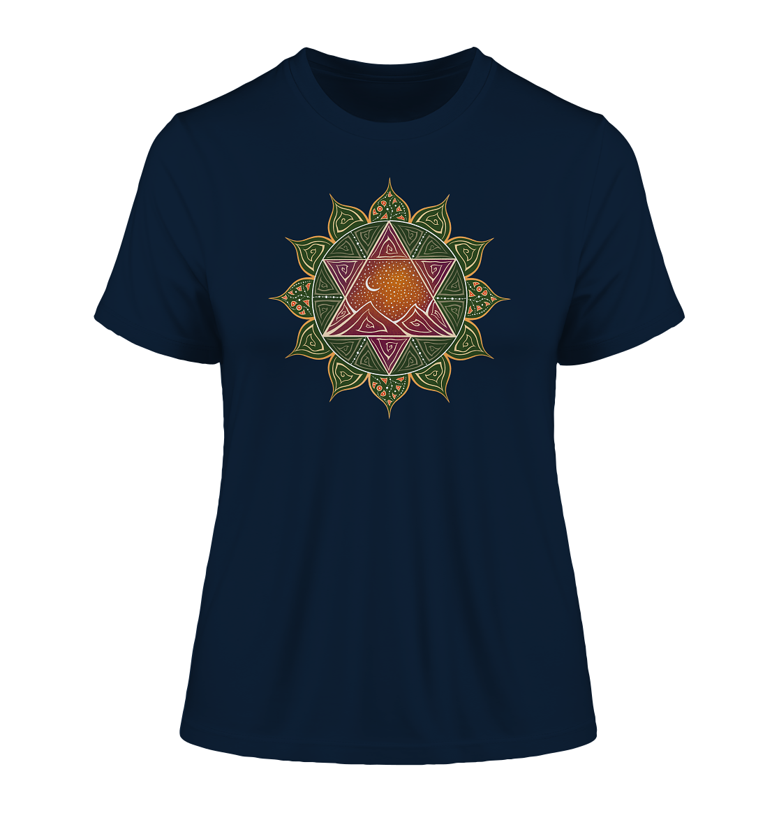 Herzchakra T-Shirt | Anahata Chakra | Organisches T-Shirt | Damen