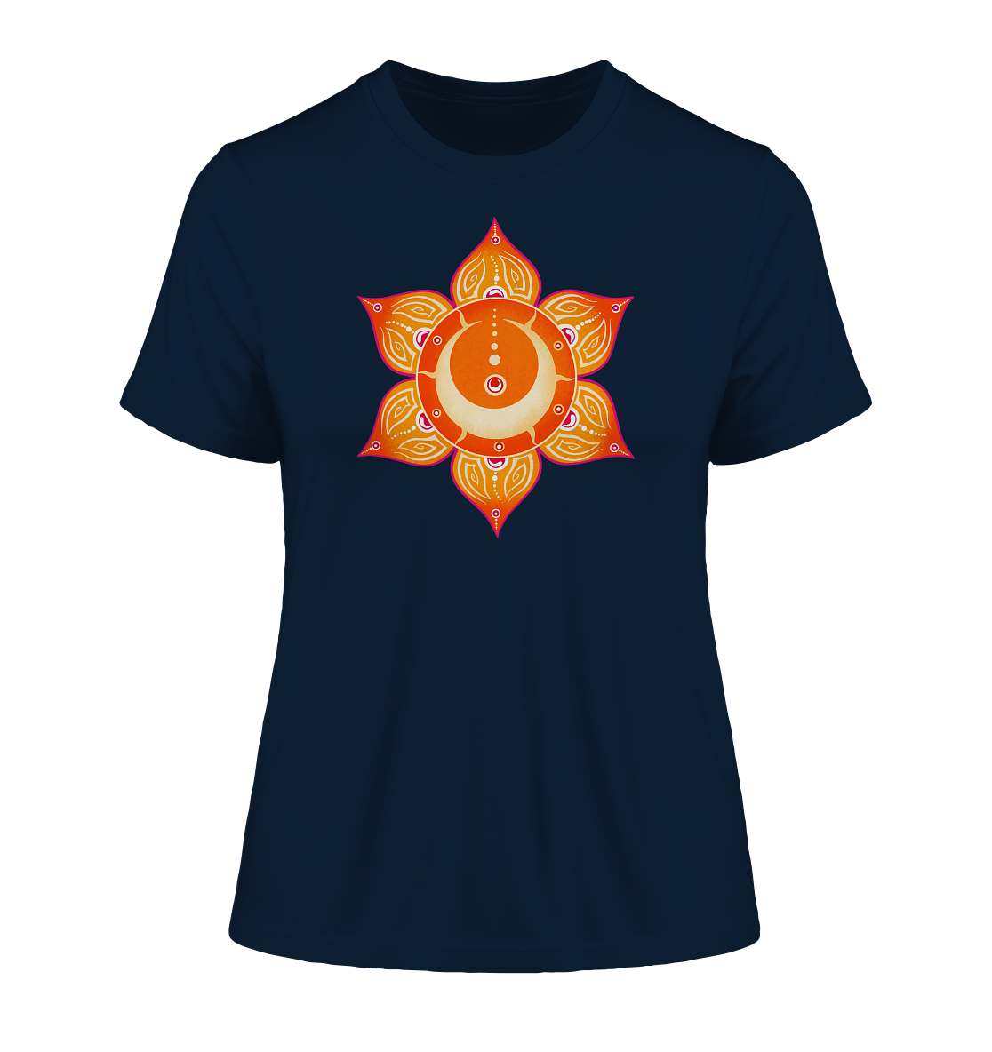 Sakralchakra T-Shirt | Swadhisthana Chakra | Organisches T-Shirt | Damen