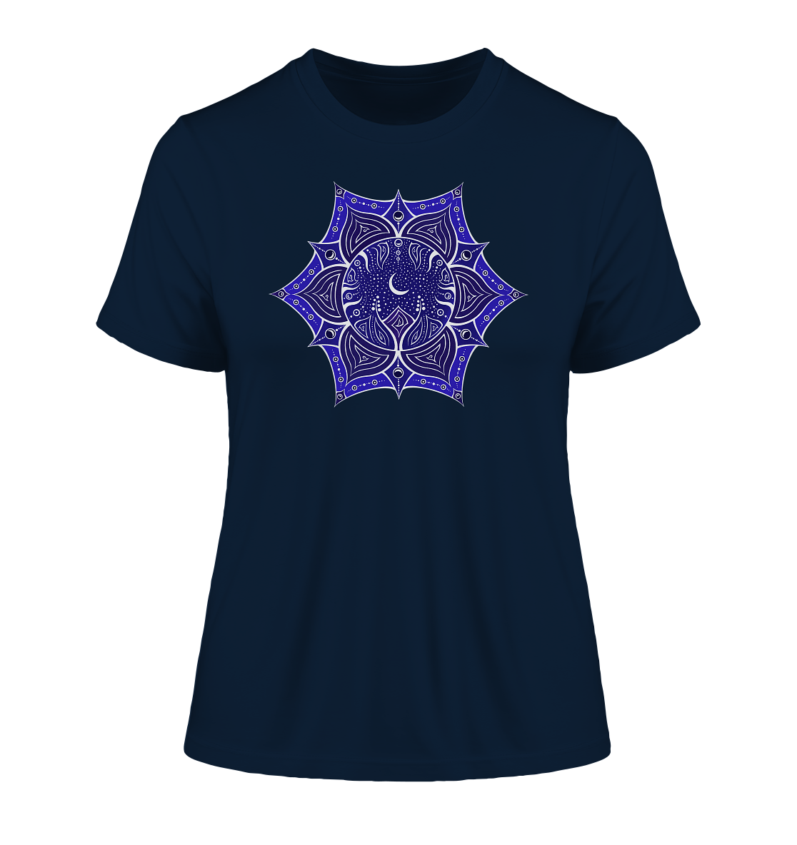 Kronenchakra T-Shirt | Sahasrara Chakra | Organisches T-Shirt | Damen