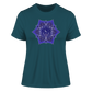 Kronenchakra T-Shirt | Sahasrara Chakra | Organisches T-Shirt | Damen