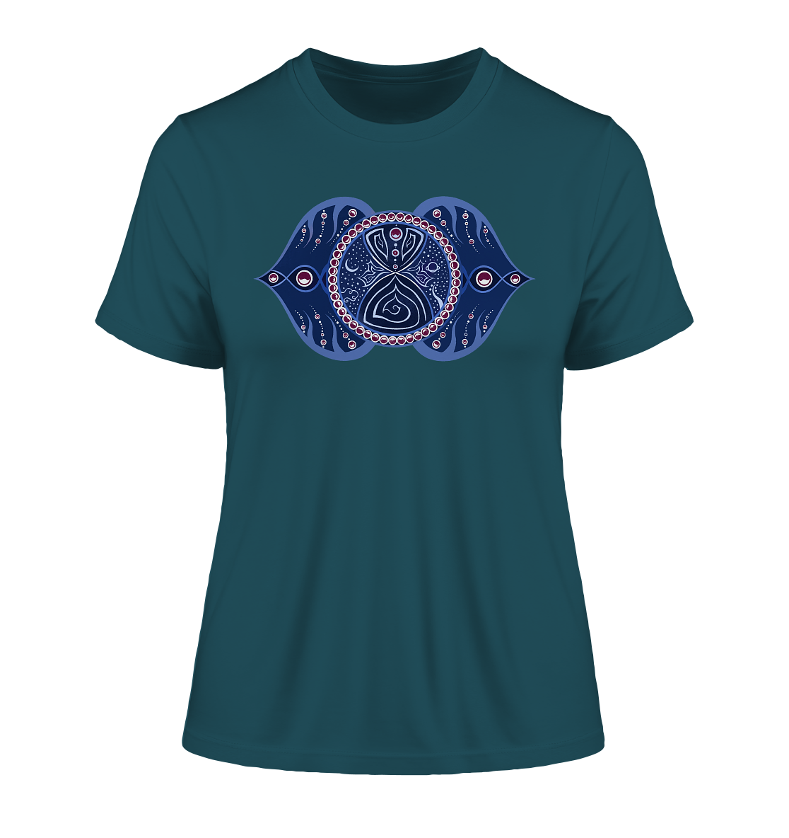 Drittes Auge T-Shirt | Ajna Chakra | Organisches T-Shirt | Damen