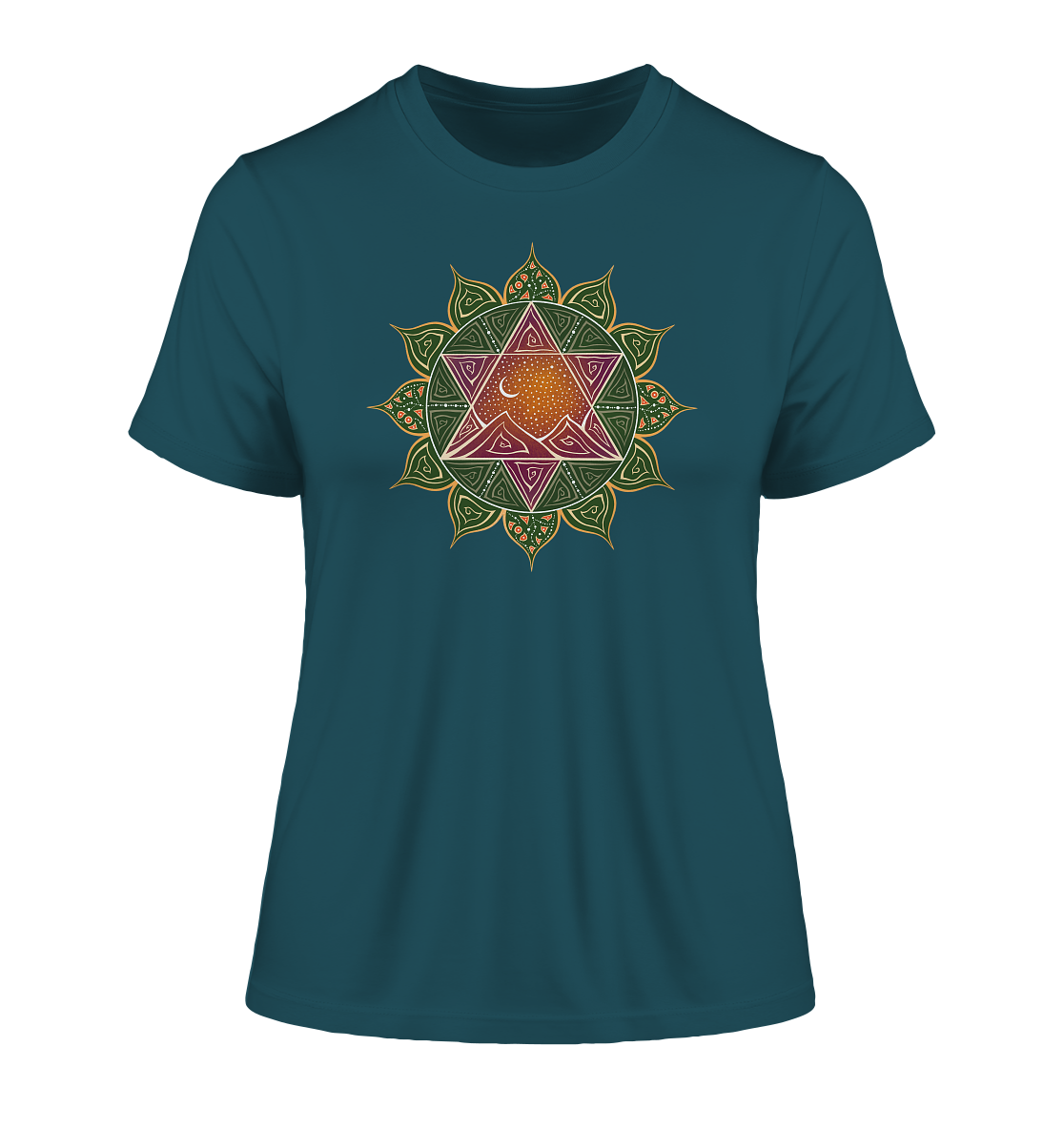 Herzchakra T-Shirt | Anahata Chakra | Organisches T-Shirt | Damen