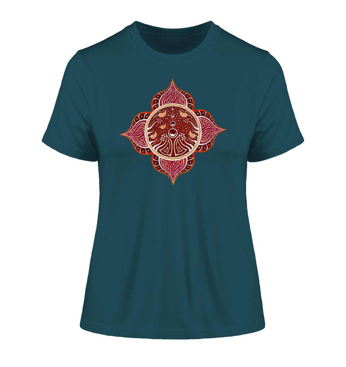 Wurzelchakra T-Shirt | Muladhara Chakra T-Shirt | Organisches T-Shirt | Damen