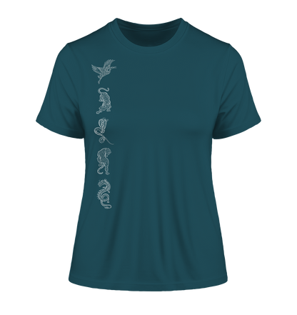 Die 5 Shaolin Tiere T-Shirt | Organisches T-Shirt | Damen