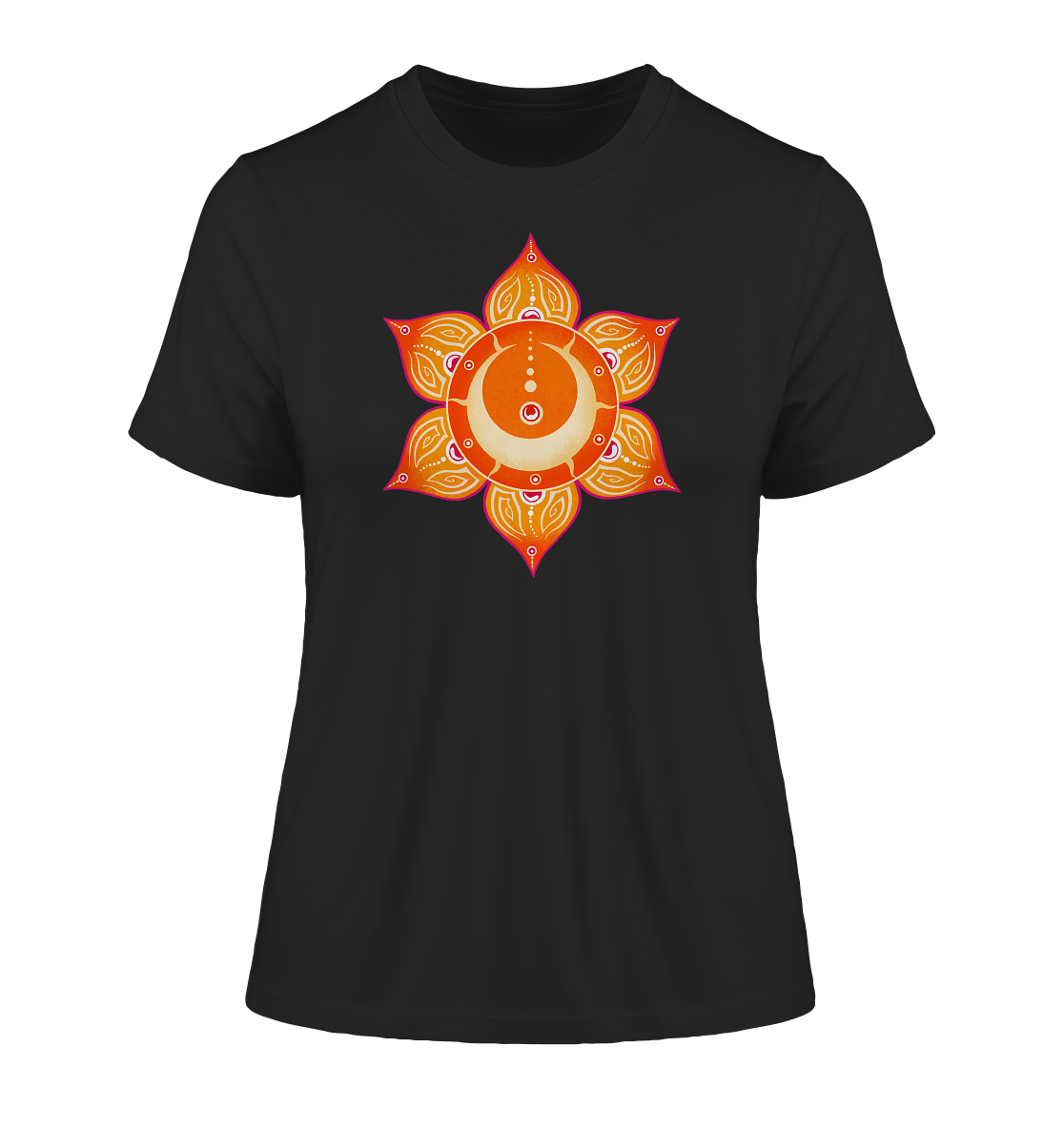 Sakralchakra T-Shirt | Swadhisthana Chakra | Organisches T-Shirt | Damen