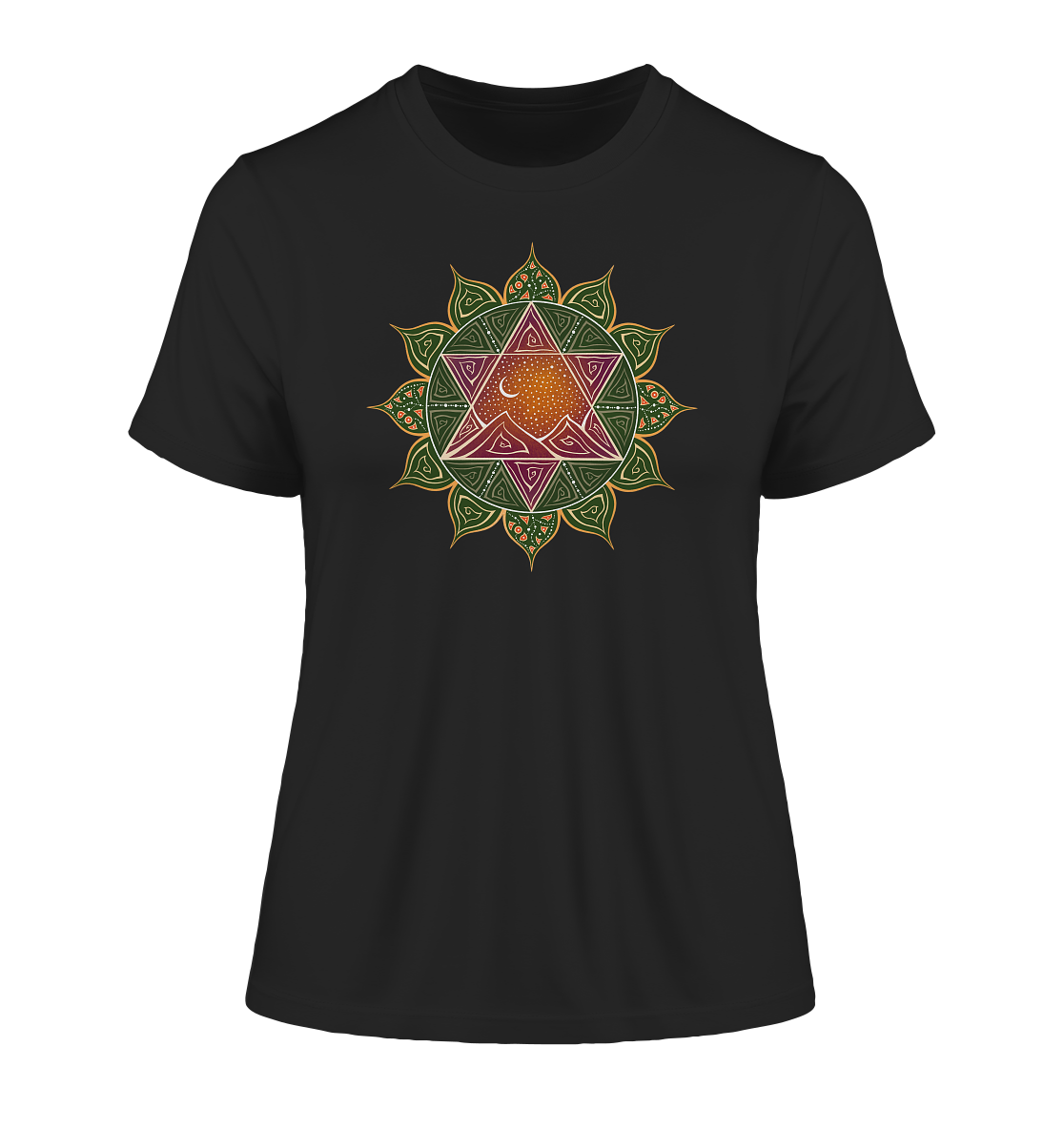 Herzchakra T-Shirt | Anahata Chakra | Organisches T-Shirt | Damen