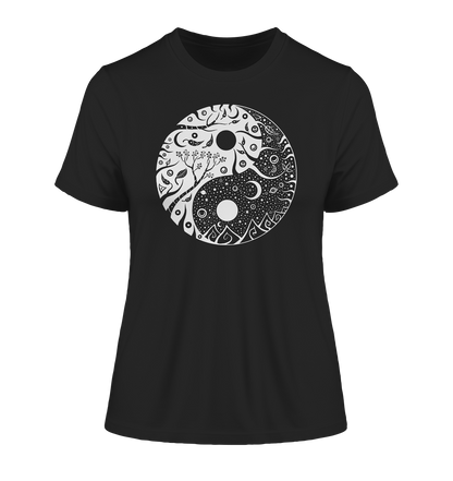 Yin & Yang T-Shirt | Organisches T-Shirt | Damen