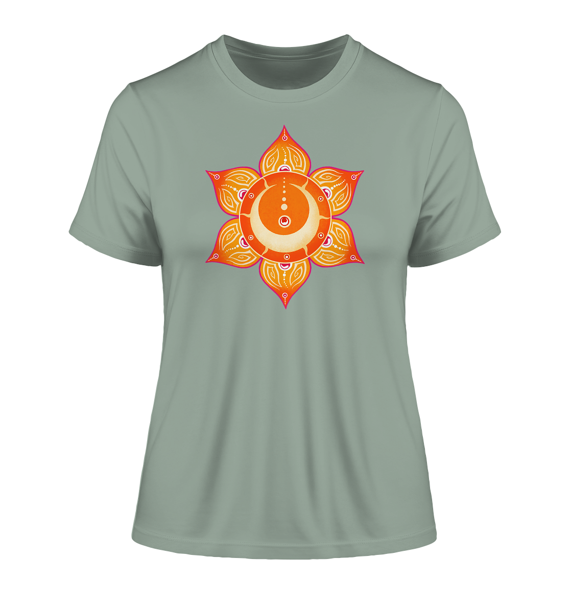 Sakralchakra T-Shirt | Swadhisthana Chakra | Organisches T-Shirt | Damen