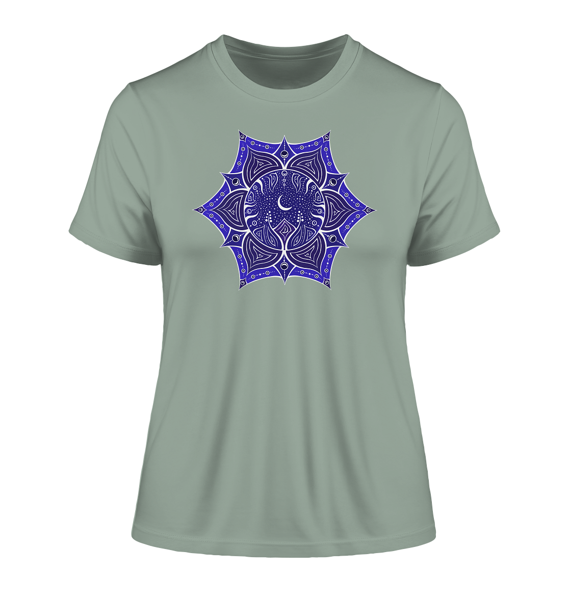 Kronenchakra T-Shirt | Sahasrara Chakra | Organisches T-Shirt | Damen