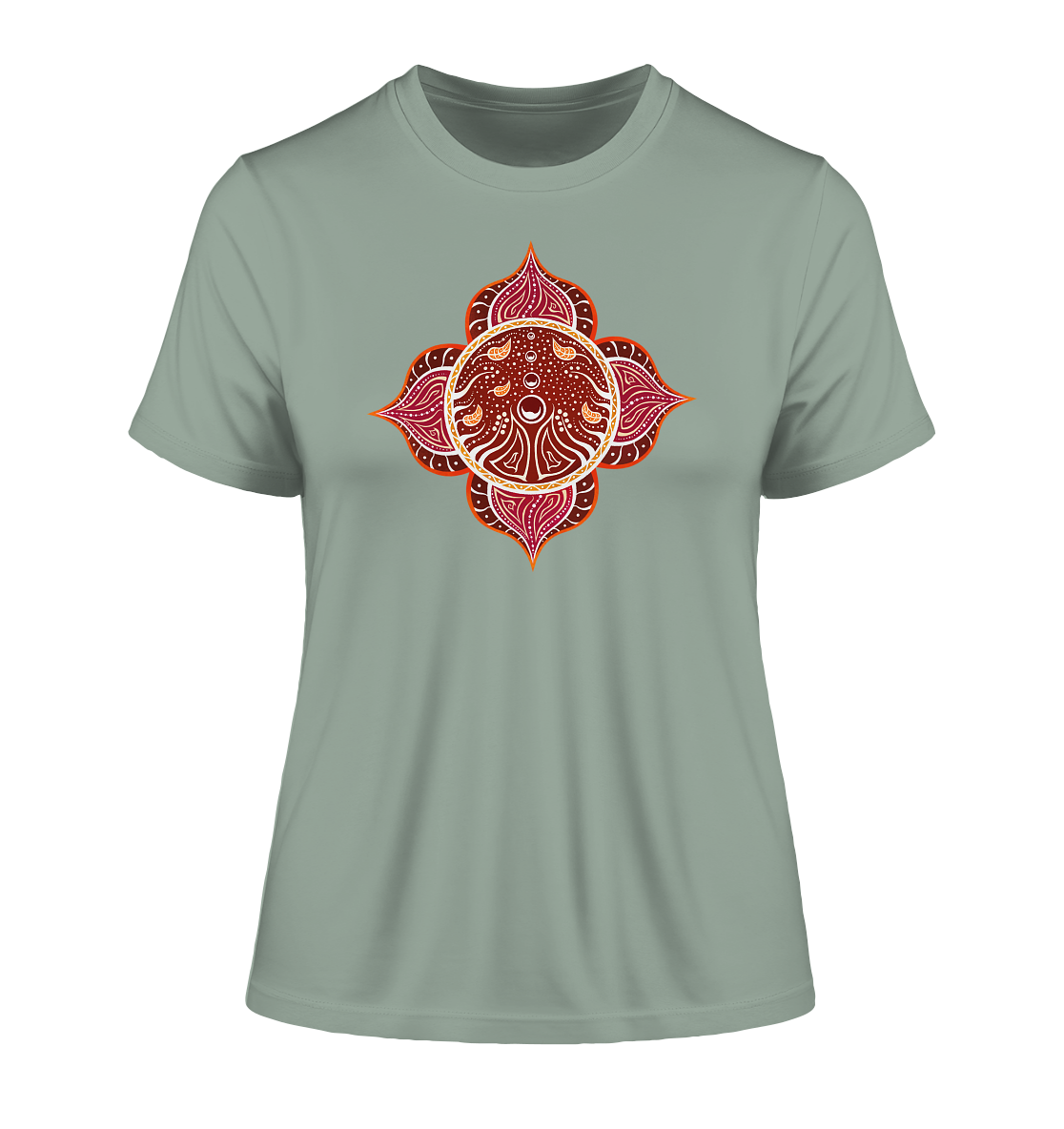 Wurzelchakra T-Shirt | Muladhara Chakra T-Shirt | Organisches T-Shirt | Damen