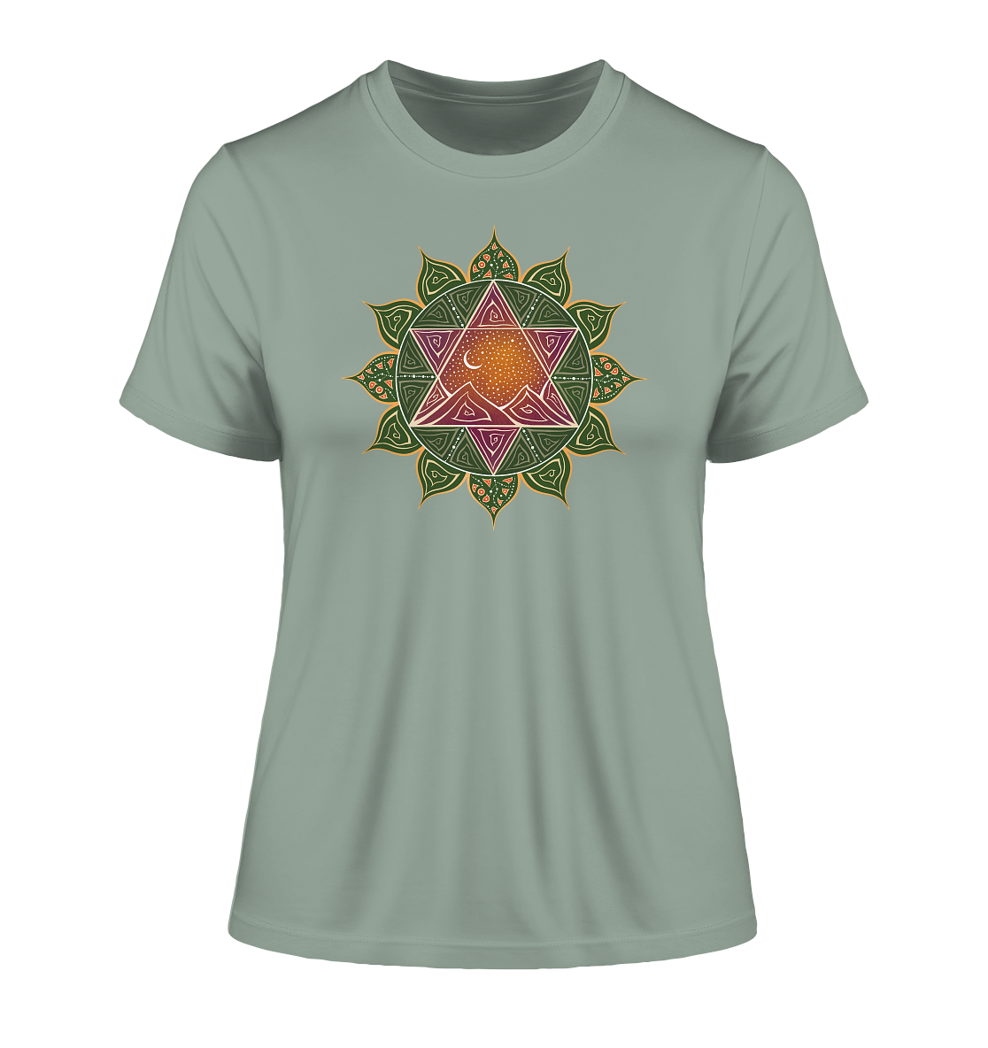 Herzchakra T-Shirt | Anahata Chakra | Organisches T-Shirt | Damen