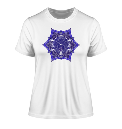 Kronenchakra T-Shirt | Sahasrara Chakra | Organisches T-Shirt | Damen