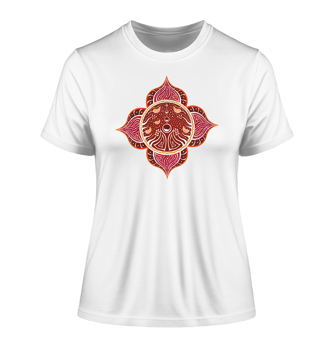 Wurzelchakra T-Shirt | Muladhara Chakra T-Shirt | Organisches T-Shirt | Damen