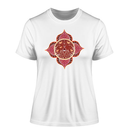 Wurzelchakra T-Shirt | Muladhara Chakra T-Shirt | Organisches T-Shirt | Damen