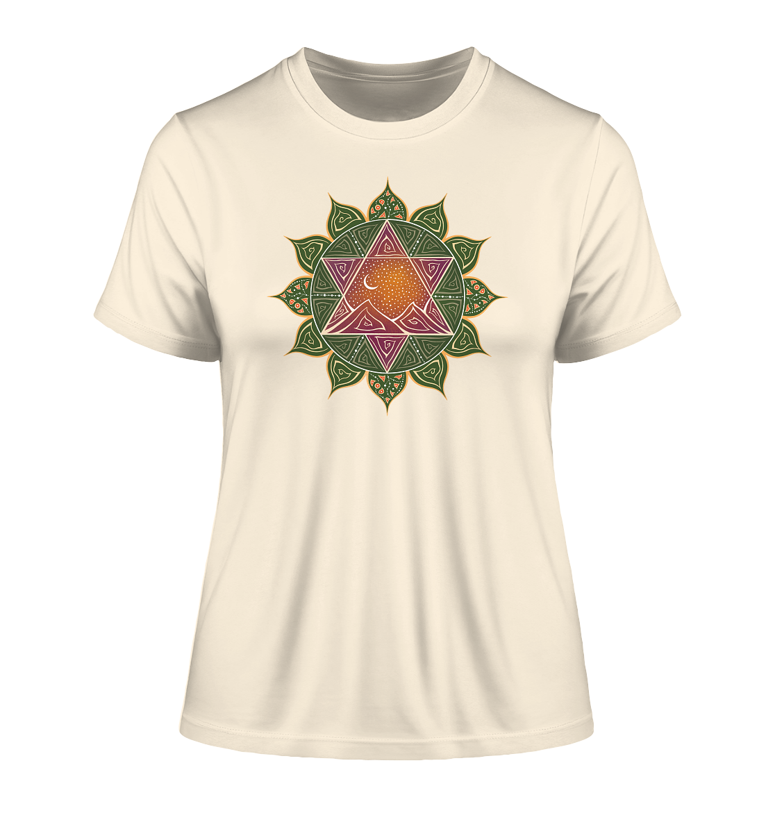 Herzchakra T-Shirt | Anahata Chakra | Organisches T-Shirt | Damen