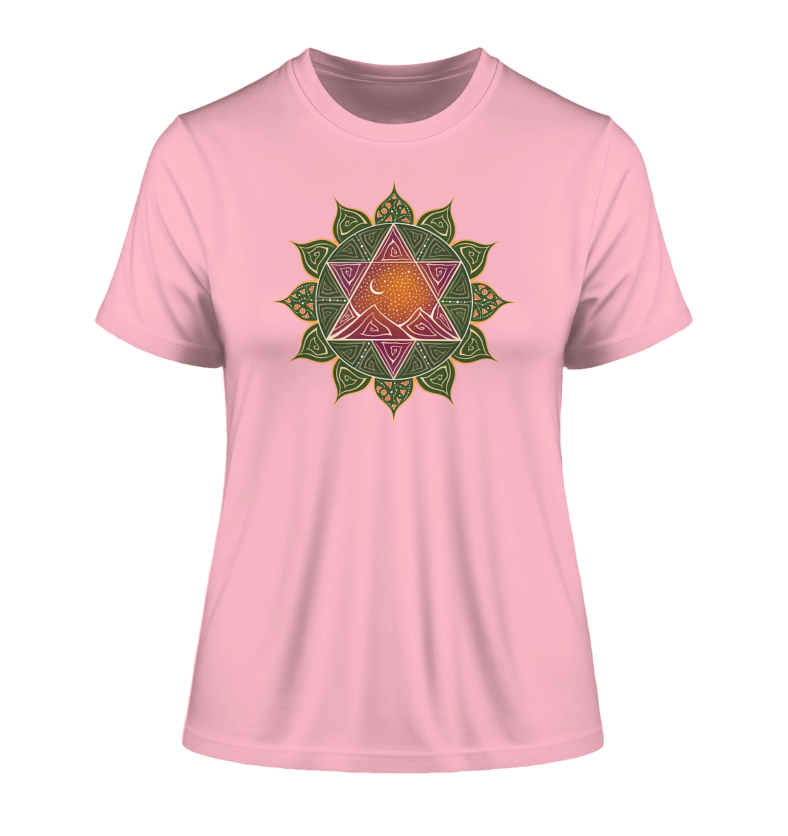 Herzchakra T-Shirt | Anahata Chakra | Organisches T-Shirt | Damen