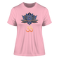 Lotus Blume Om T-Shirt | Organisches T-Shirt | Damen