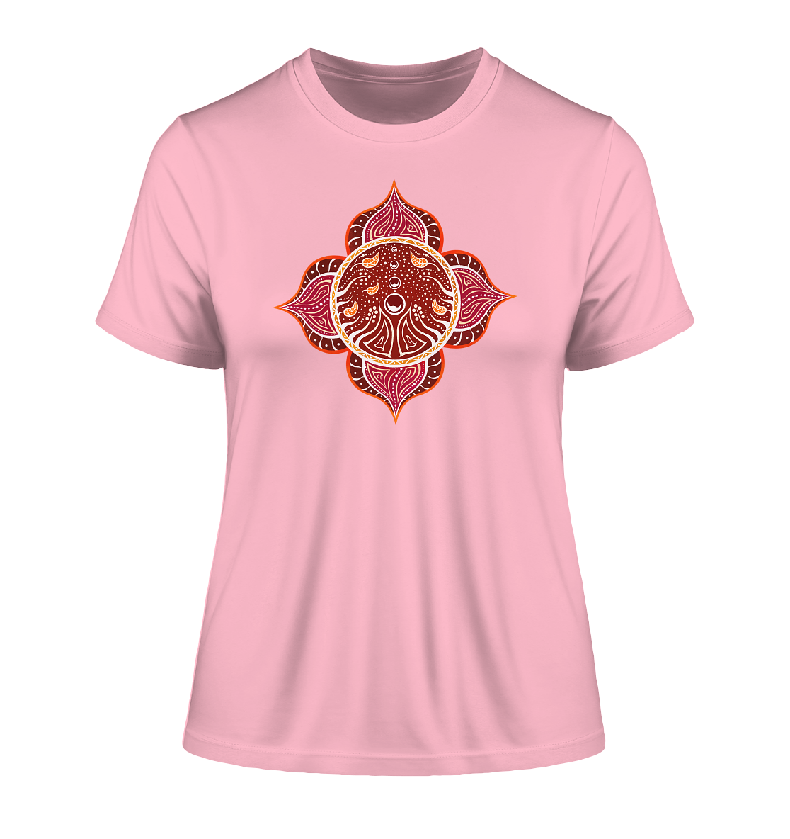 Wurzelchakra T-Shirt | Muladhara Chakra T-Shirt | Organisches T-Shirt | Damen