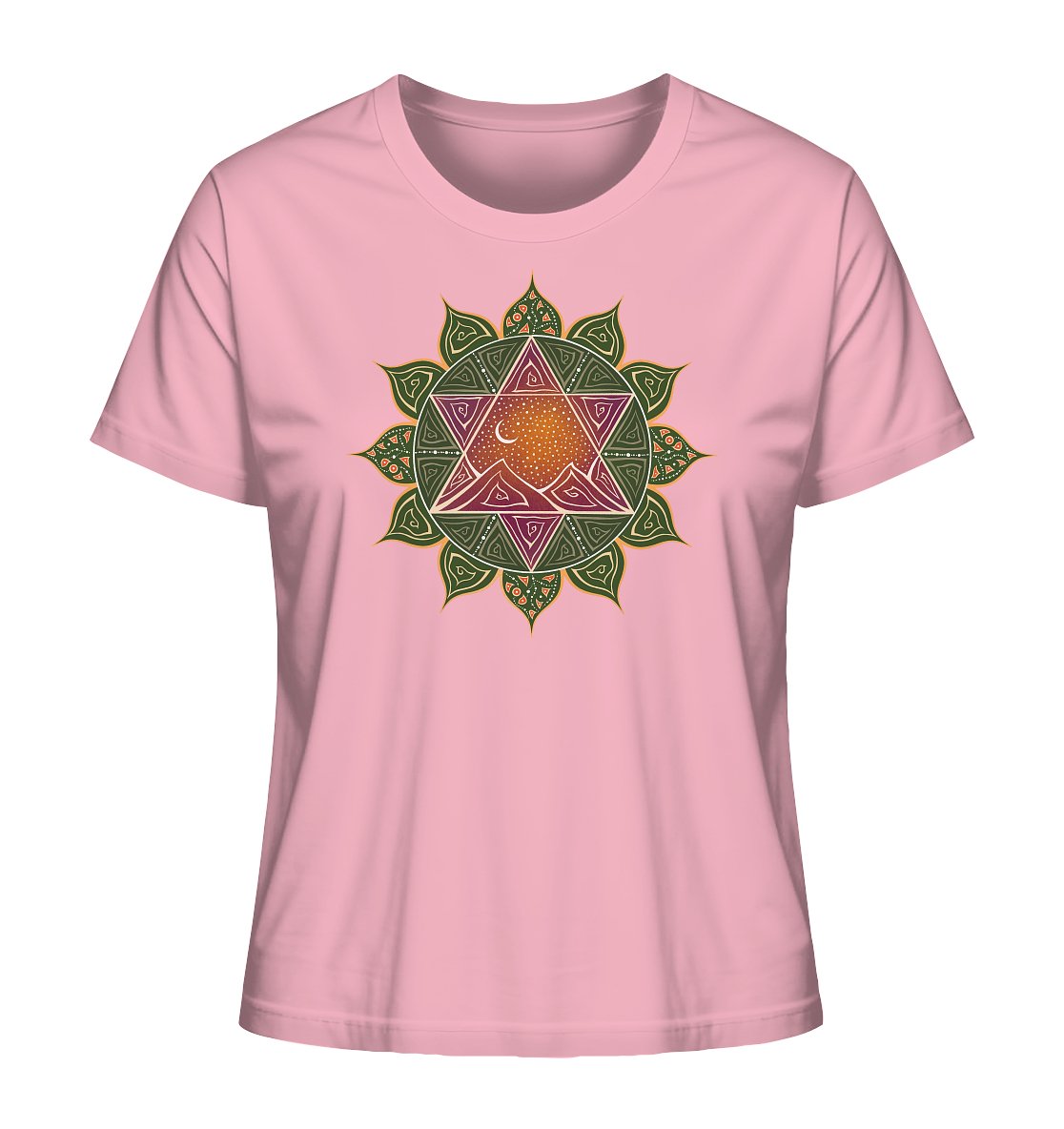 Herzchakra | Anahata Chakra | Organisches T - Shirt | Damen - Deivi