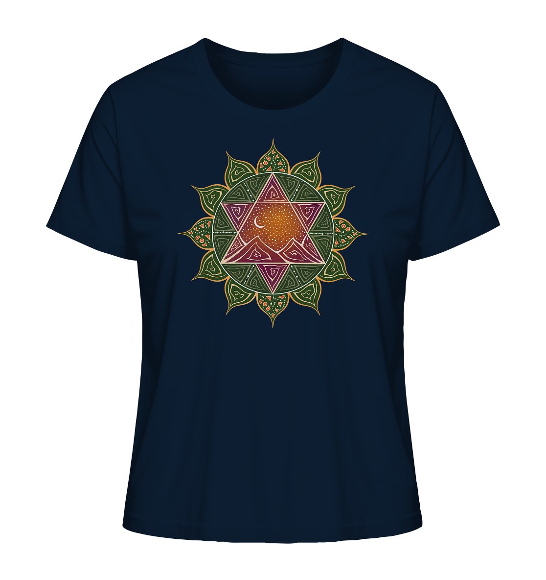 Herzchakra | Anahata Chakra | Organisches T - Shirt | Damen - Deivi