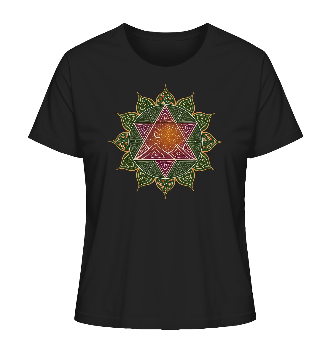 Herzchakra | Anahata Chakra | Organisches T - Shirt | Damen - Deivi