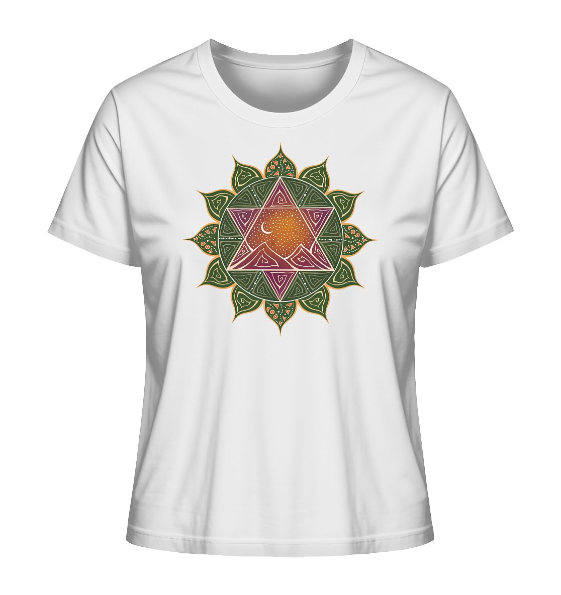 Herzchakra | Anahata Chakra | Organisches T - Shirt | Damen - Deivi