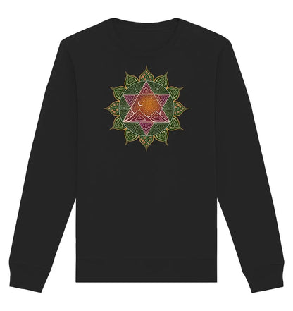 Herzchakra Sweatshirt | Anahata Chakra | Organisches Unisex Sweatshirt - Deivi