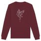 Kranich Sweatshirt | Organisches Unisex Sweatshirt - Deivi