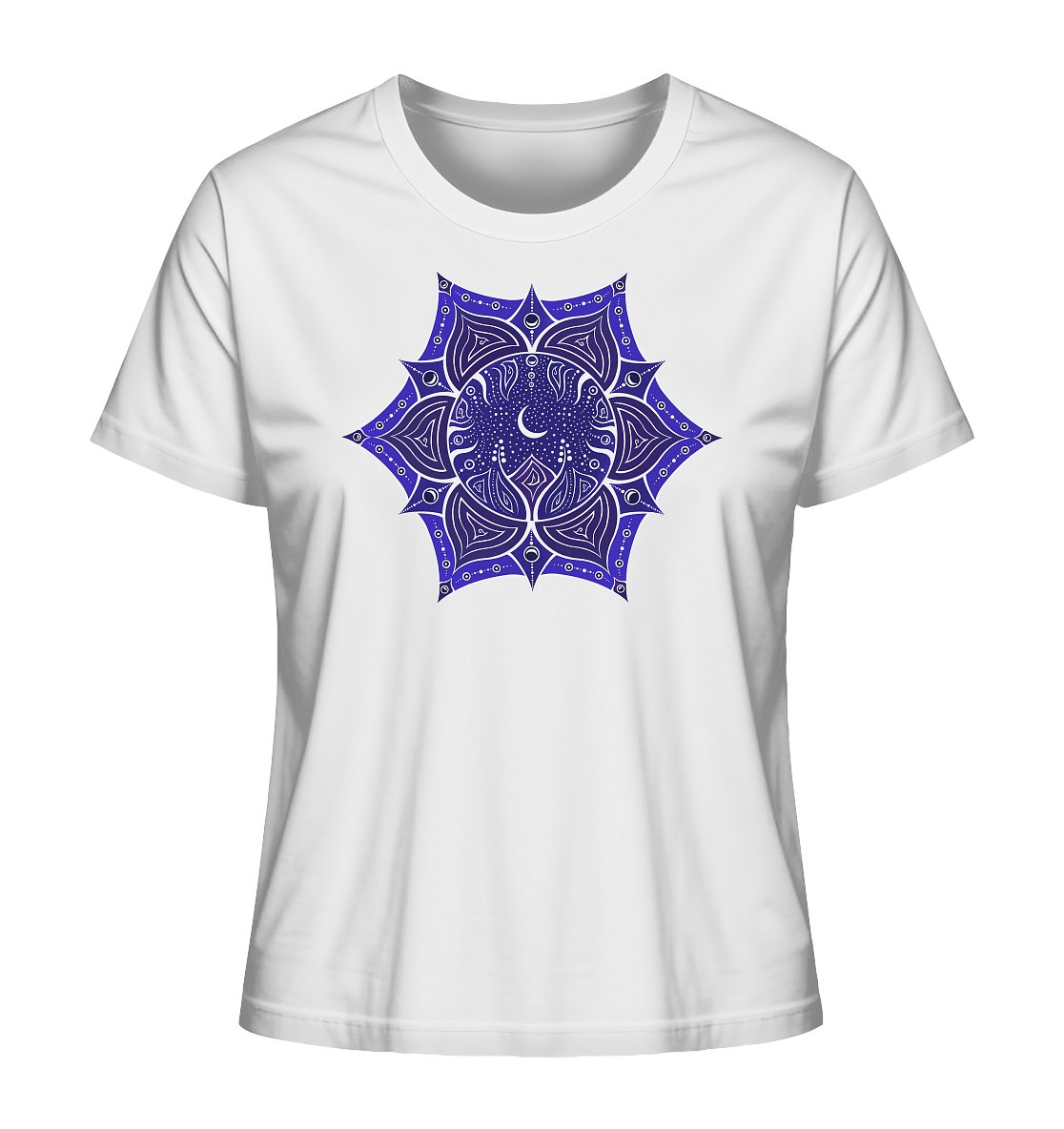 Kronenchakra | Sahasrara Chakra | Organisches T - Shirt | Damen - Deivi