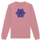 Kronenchakra Sweatshirt | Sahasrara Chakra | Organisches Unisex Sweatshirt - Deivi