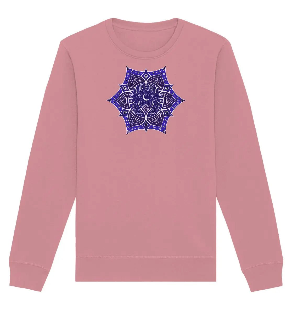 Kronenchakra Sweatshirt | Sahasrara Chakra | Organisches Unisex Sweatshirt - Deivi