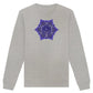 Kronenchakra Sweatshirt | Sahasrara Chakra | Organisches Unisex Sweatshirt - Deivi