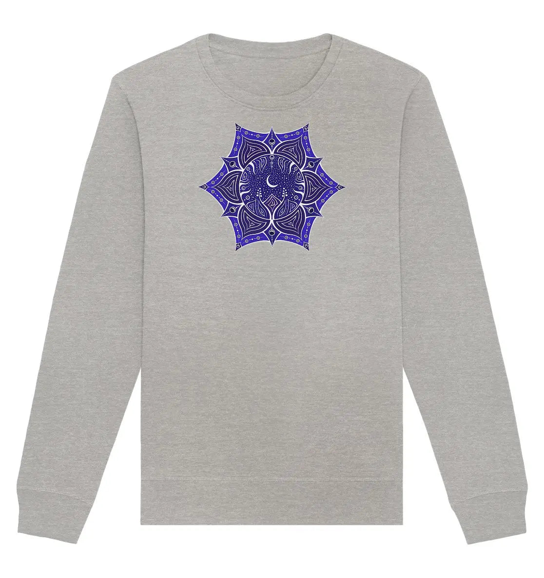 Kronenchakra Sweatshirt | Sahasrara Chakra | Organisches Unisex Sweatshirt - Deivi