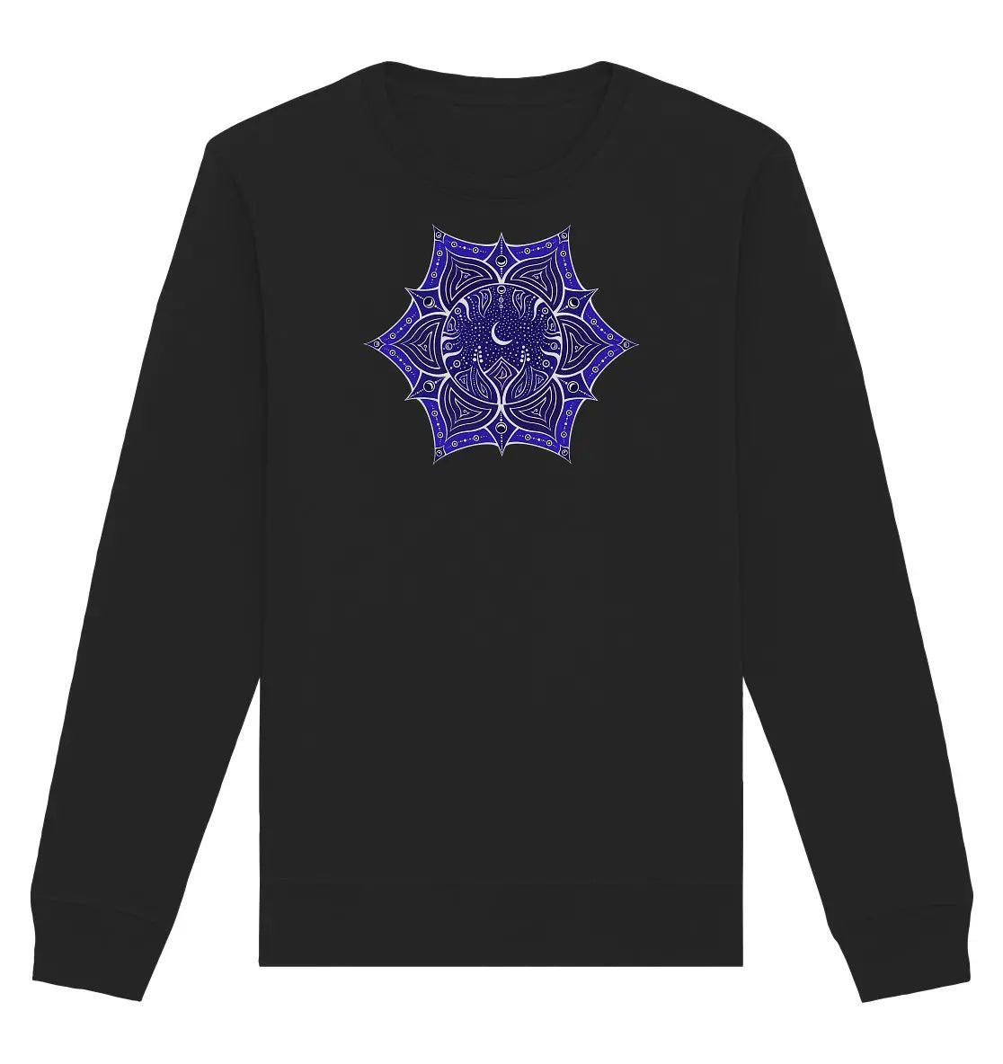 Kronenchakra Sweatshirt | Sahasrara Chakra | Organisches Unisex Sweatshirt - Deivi