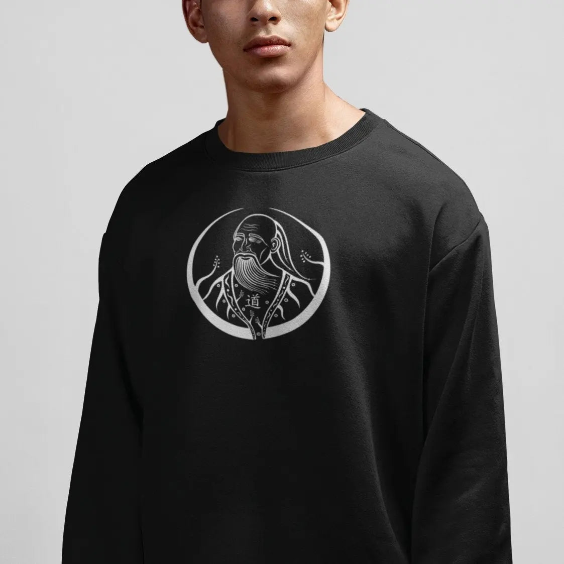 Lao Tzu Sweatshirt | Laozi | Organisches Unisex Sweatshirt - Deivi