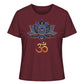 Lotus Blume Ohm | Organisches T - Shirt | Damen - Deivi