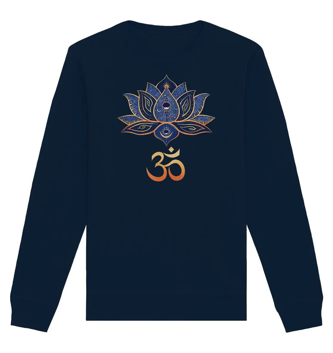 Lotus Om Sweatshirt | Organisches Unisex Sweatshirt - Deivi