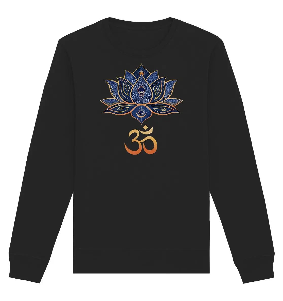 Lotus Om Sweatshirt | Organisches Unisex Sweatshirt - Deivi