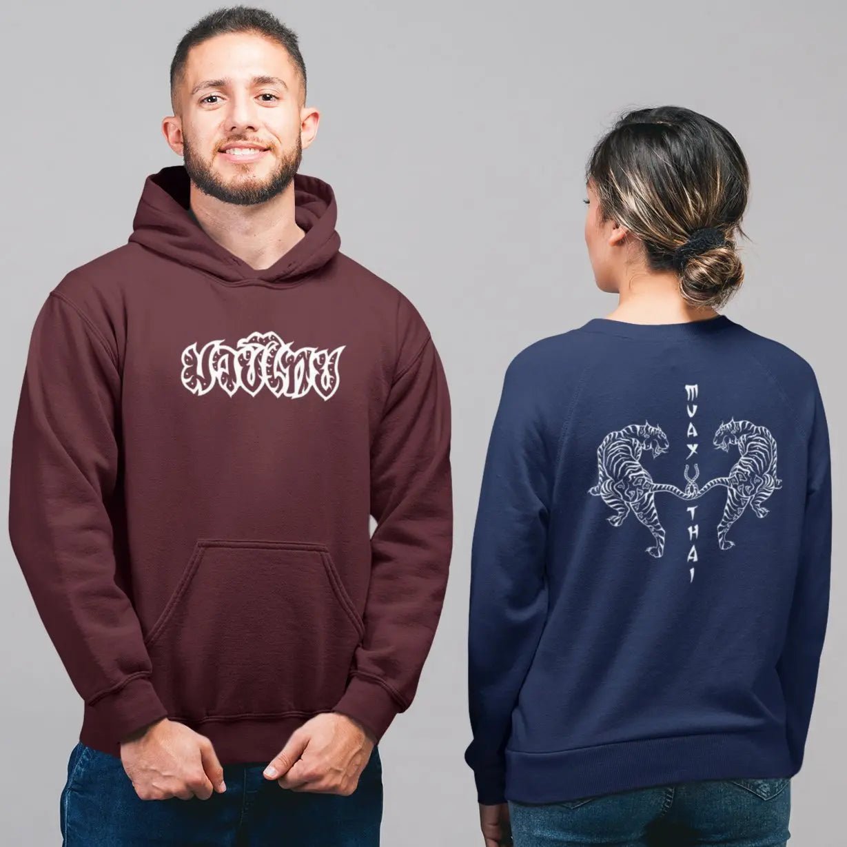 Muay Thai Sweatshirt | Organisches Unisex Sweatshirt - Deivi