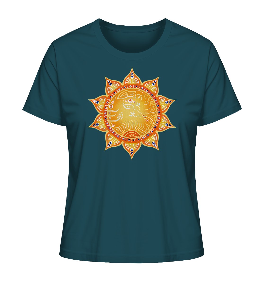 Nabelchakra | Manipura Chakra | Organisches T - Shirt | Damen - Deivi