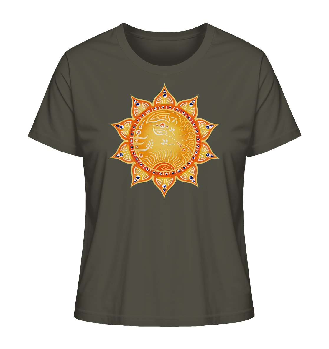 Nabelchakra | Manipura Chakra | Organisches T - Shirt | Damen - Deivi