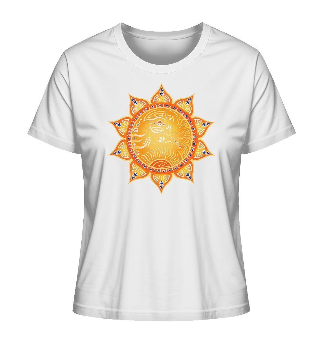 Nabelchakra | Manipura Chakra | Organisches T - Shirt | Damen - Deivi