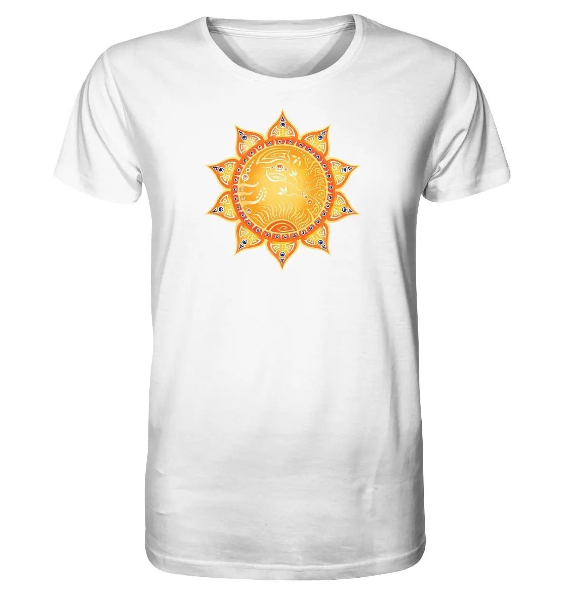 Nabelchakra T-Shirt | Manipura Chakra | Organisches T-Shirt | Herren - Deivi