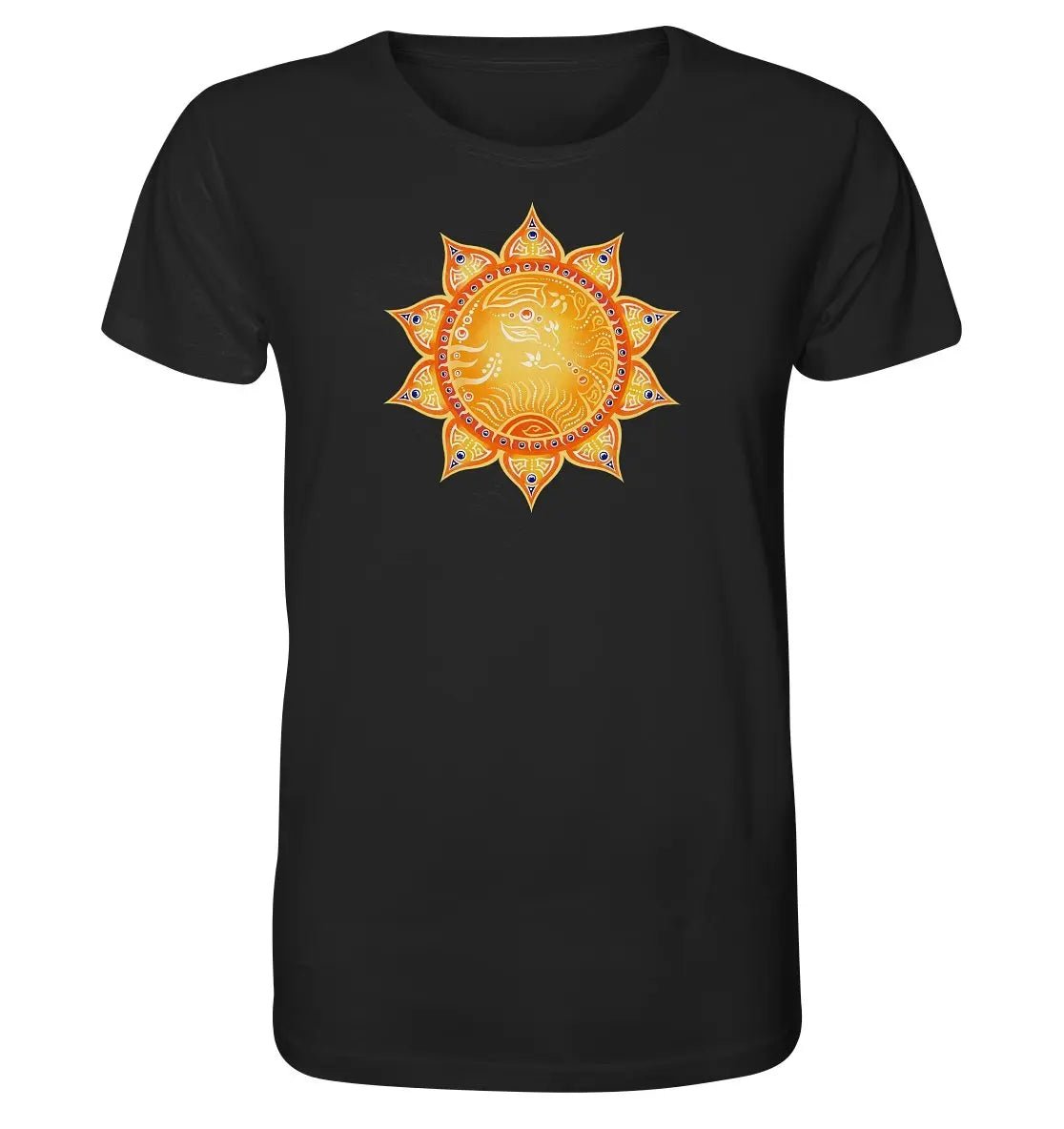 Nabelchakra T-Shirt | Manipura Chakra | Organisches T-Shirt | Herren - Deivi