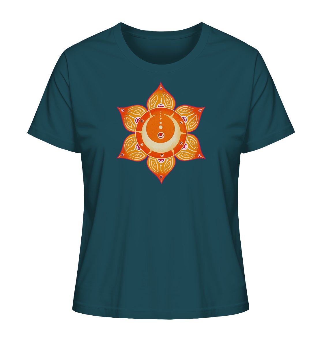 Sakralchakra | Swadhisthana Chakra | Organisches T - Shirt | Damen - Deivi