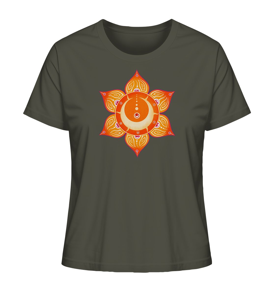 Sakralchakra | Swadhisthana Chakra | Organisches T - Shirt | Damen - Deivi